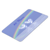 60e Jubileum Diamond Hearts Magneet (Linkerzijde)