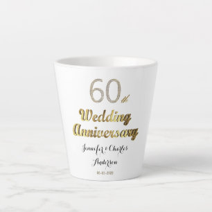 60e Jubileum Diamond Wedding Latte Mok