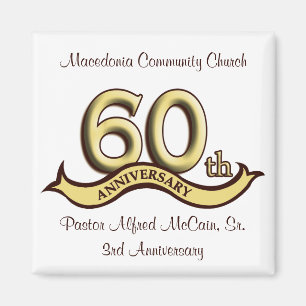 60e Jubileum Favors Magneet