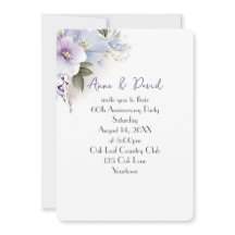 60e Jubileum Feest Bloemen Boeket