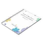 60e Jubileum-Gastenboek Notitieboek (Linkerzijde)