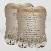 60e Jubileum gelofte verlenging Uitnodiging (Voorkant / Achterkant)