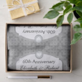 60e Jubileum Jubileum Diamond A19 Tissuepapier (Geschenk)