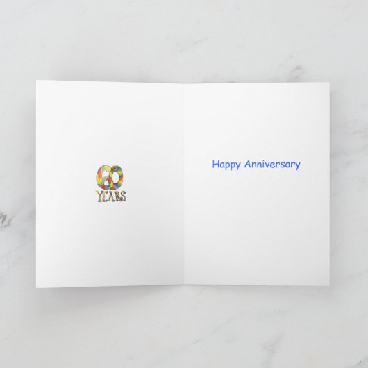 60e Jubileum Kaart (Binnen)