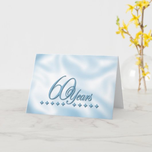 60e Jubileum Kaart (Gele Bloem)