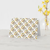 60e Jubileum Kaart (Gele Bloem)