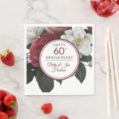 60e Jubileum-partij - Papier-luiers Servet (Insitu)