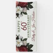 60e Jubileum Party Hanging Banner (Verticaal)