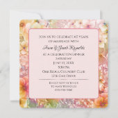 60e Jubileum Party Kosmos Bloementuin Kaart (Voorkant)