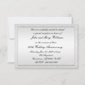 60e Jubileum RSVP-kaart voor bruiloft Kaart (Achterkant)