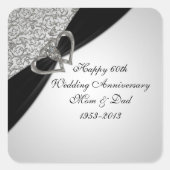 60e Jubileum Sticker (Voorkant)