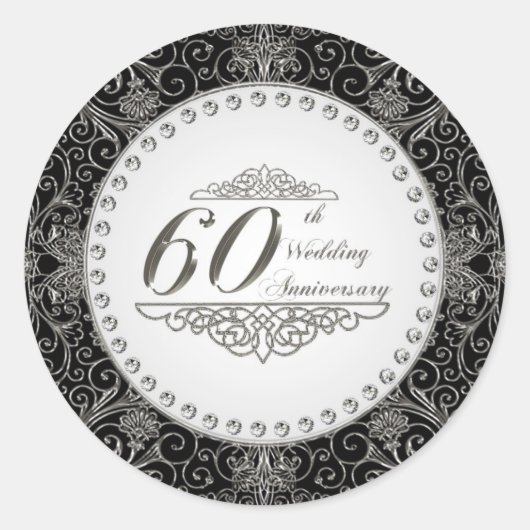 60e Jubileum Sticker (Voorkant)