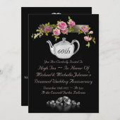 60e Jubileum Tea Uitnodiging (Voorkant / Achterkant)