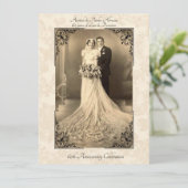  60e Jubileum uitnodiging (Staand voorkant)