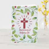 60e Jubileum van het Religieuze Leven aan Nun Cros Kaart (Gele Bloem)