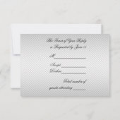 60e Jubileum voor bruiloft RSVP-kaart RSVP Kaartje (Achterkant)