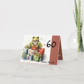 60e kikker feestdag verjaardag (Voorkant)