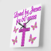 60E LOPENDE JESUS VIERKANTE KLOK (Hoek)