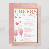 60E MAANDAG | PINK CHAMPAGNE KAART (Voorkant / Achterkant)