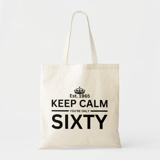 60E MAANDAG TOTE BAG (Voorkant)