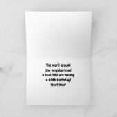 **60e** MEESDAG RUMOR IN HET BUURSCHAP Kaart (Binnen)