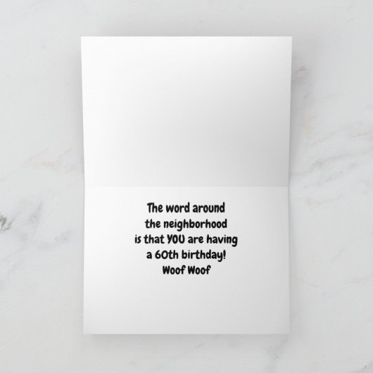 **60e** MEESDAG RUMOR IN HET BUURSCHAP Kaart (Binnen)