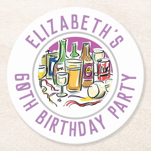 60e Onderzetter op jaarbasis (Voorkant)