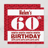 60e OOGSTVERLENGING Rode en Witte B200 Kaart (Voorkant / Achterkant)