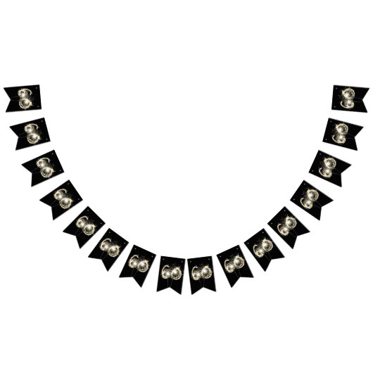 60e-partijspaarboekjes op zwart vlaggetjes (Alle)