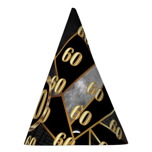 60e Pet van de geboorte Feesthoedjes (Rechts)