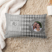 60e PHOTO Wedding Jubileum Diamond Jubilee Kussen (Deken)