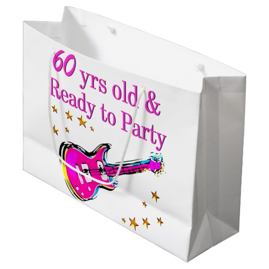 60E ROCKSTER LARGE CADEAUTASJE (Voorkant Gekanteld)