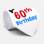 60e Stropdas op de geboorte (Opgerold)