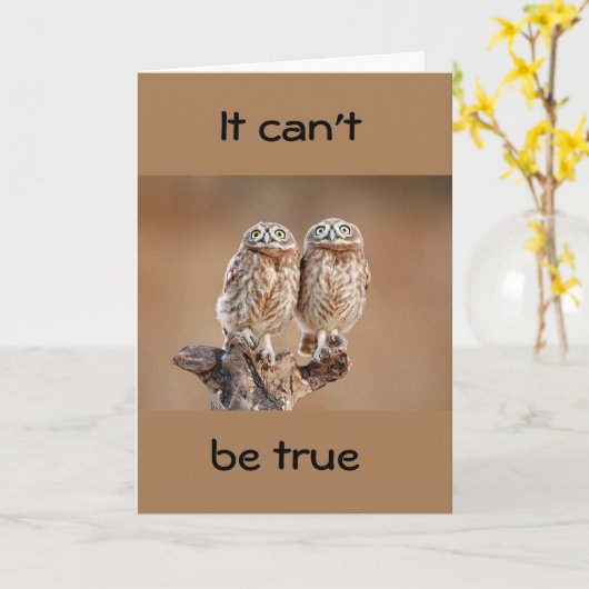 ***60e TWEEDE DAG "HOOTS" VOOR U** KAART (Gele Bloem)