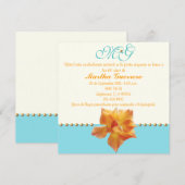 60e uitnodiging ter gelegenheid van de geboorte (Voorkant / Achterkant)