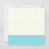 60e uitnodiging ter gelegenheid van de geboorte (Achterkant)