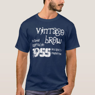 60e verjaardag 1955 of een jaar Brew V07LD T-shirt