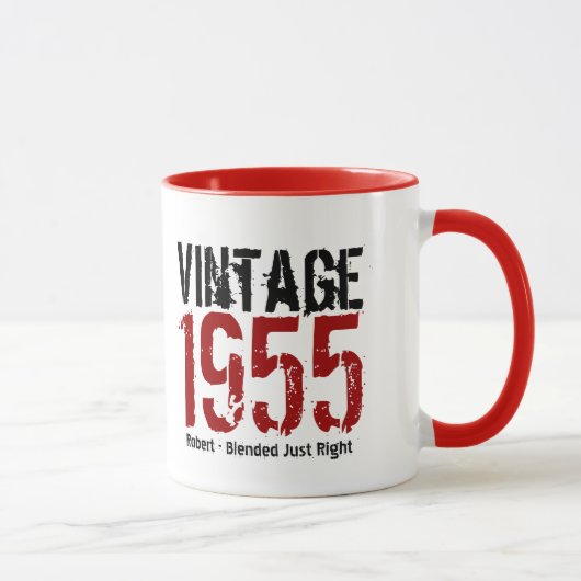 60e verjaardag 1955 of in het jaar V01I Mok (Rechts)