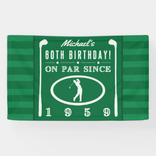 60e verjaardag 1959 van de Golfers Spandoek