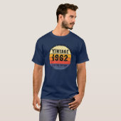 60e verjaardag 1962 T - shirts 60 jaar oud (Voorkant volledig)