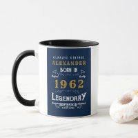 60e verjaardag 1962 Voeg de naam Blue Gold toe