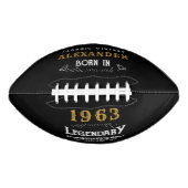 60e verjaardag 1963 monogram legenda american football (Voorkant)