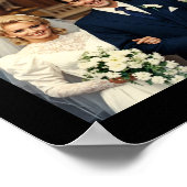 60e verjaardag 39 Photo Collage Hoera voor 60 jaar Poster (Hoek)