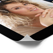 60e verjaardag 43 Photo Collage Hoera voor 60 jaar Poster (Hoek)