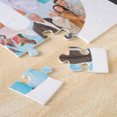 60e verjaardag 60 Foto Collage 15 Foto Legpuzzel (Zijkant)