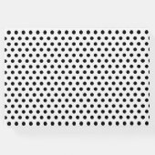 60e verjaardag 60 & SENSATIONAL Polka Dot Modern Gastenboek (Achterkant)