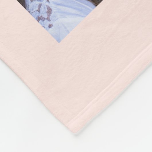 60e verjaardag aangepaste foto collage roos goudro fleece deken (Hoek)