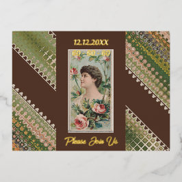 60e verjaardag Aangepaste Uitnodiging Bloemen Beau