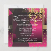 60e verjaardag Bash Kaart (Achterkant)