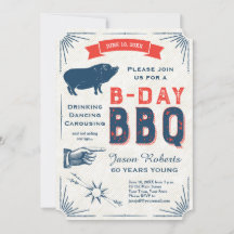 60e verjaardag BBQ Party All American 